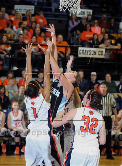Thumbnail 3 in Muhlenberg County vs Grayson County (KHSAA 3rd Region Tournament) photogallery.