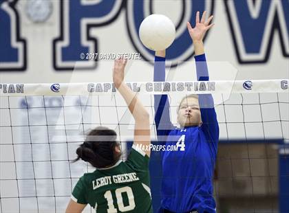 Thumbnail 1 in Leroy Greene Academy @ Capital Christian (CIF SJS D5 Playoffs) photogallery.