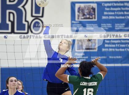 Thumbnail 2 in Leroy Greene Academy @ Capital Christian (CIF SJS D5 Playoffs) photogallery.