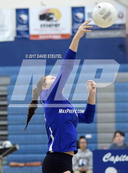 Thumbnail 1 in Leroy Greene Academy @ Capital Christian (CIF SJS D5 Playoffs) photogallery.