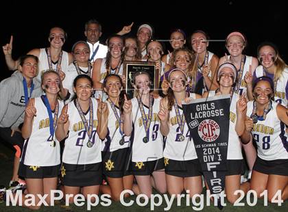 Thumbnail 3 in Carondelet @ Amador Valley (CIF NCS D1 Final) photogallery.