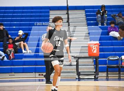Thumbnail 1 in Clark @ Fort Bend Elkins (McDonald's Texas Invitational) photogallery.