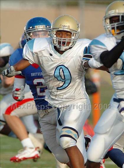 Thumbnail 2 in Burbank @ Christian Brothers (CIF SJS D2 Playoffs) photogallery.