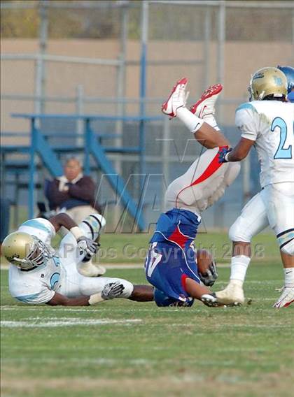 Thumbnail 2 in Burbank @ Christian Brothers (CIF SJS D2 Playoffs) photogallery.