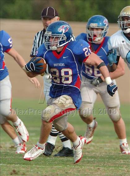 Thumbnail 2 in Burbank @ Christian Brothers (CIF SJS D2 Playoffs) photogallery.