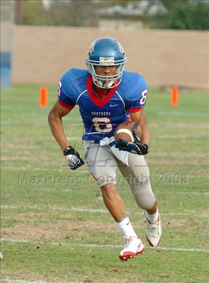 Thumbnail 2 in Burbank @ Christian Brothers (CIF SJS D2 Playoffs) photogallery.