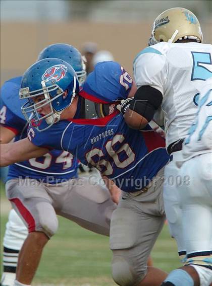 Thumbnail 3 in Burbank @ Christian Brothers (CIF SJS D2 Playoffs) photogallery.