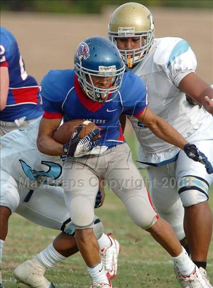 Thumbnail 2 in Burbank @ Christian Brothers (CIF SJS D2 Playoffs) photogallery.