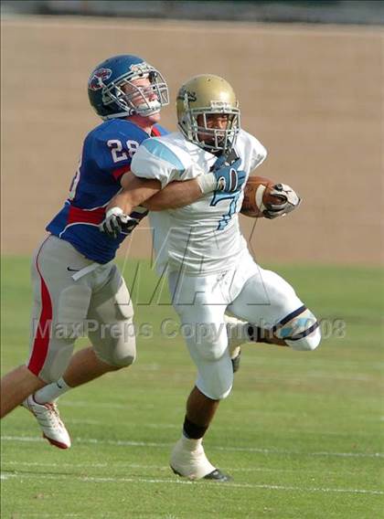 Thumbnail 1 in Burbank @ Christian Brothers (CIF SJS D2 Playoffs) photogallery.