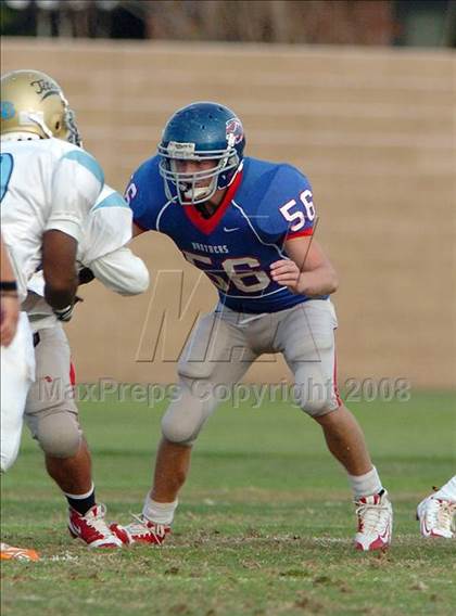 Thumbnail 1 in Burbank @ Christian Brothers (CIF SJS D2 Playoffs) photogallery.