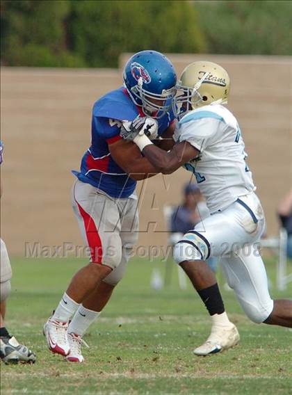 Thumbnail 3 in Burbank @ Christian Brothers (CIF SJS D2 Playoffs) photogallery.