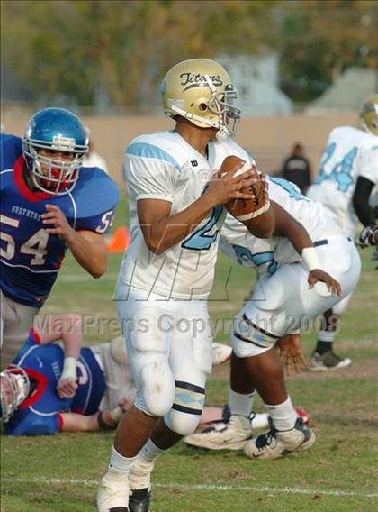 Thumbnail 2 in Burbank @ Christian Brothers (CIF SJS D2 Playoffs) photogallery.