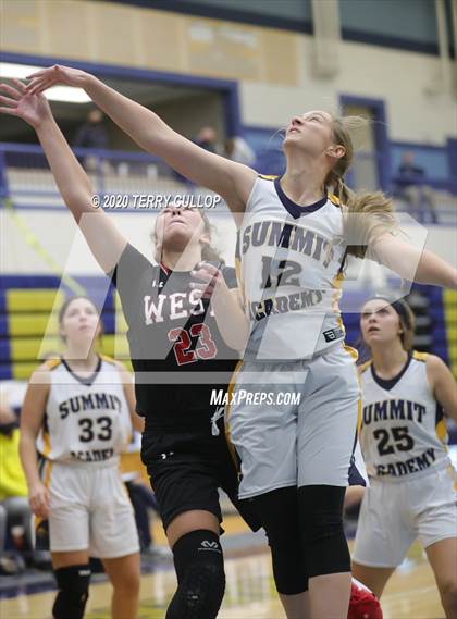 Thumbnail 2 in West vs. Summit Academy photogallery.