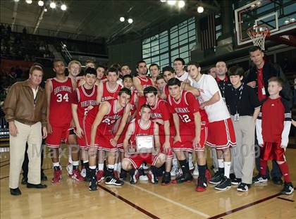 Thumbnail 2 in Burlingame vs. Sacred Heart Cathedral (CIF CCS D3 Final) photogallery.