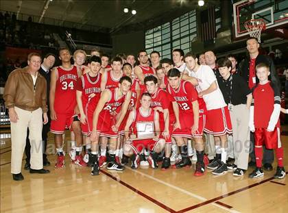 Thumbnail 3 in Burlingame vs. Sacred Heart Cathedral (CIF CCS D3 Final) photogallery.