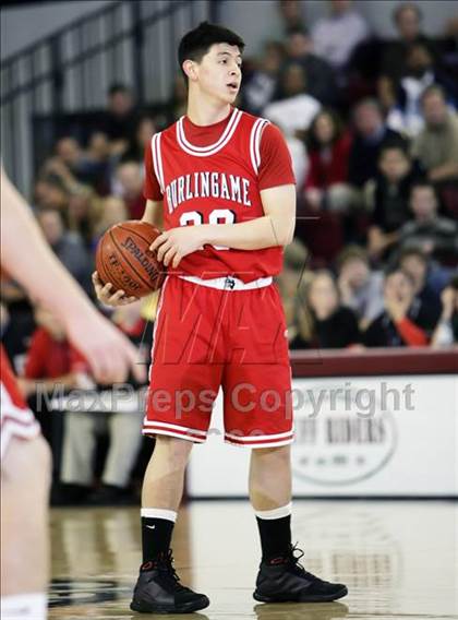 Thumbnail 2 in Burlingame vs. Sacred Heart Cathedral (CIF CCS D3 Final) photogallery.