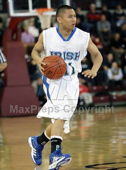 Thumbnail 1 in Burlingame vs. Sacred Heart Cathedral (CIF CCS D3 Final) photogallery.