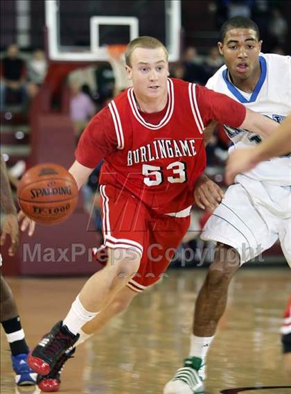 Thumbnail 1 in Burlingame vs. Sacred Heart Cathedral (CIF CCS D3 Final) photogallery.