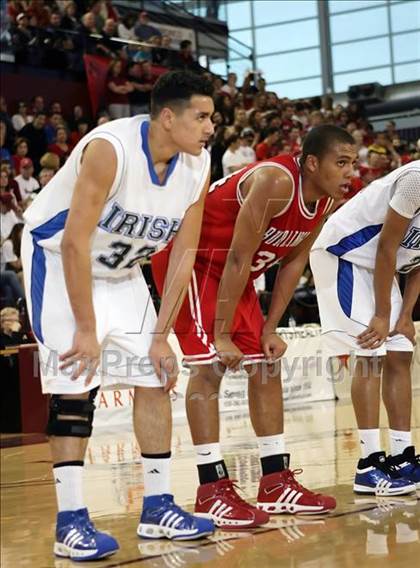 Thumbnail 2 in Burlingame vs. Sacred Heart Cathedral (CIF CCS D3 Final) photogallery.