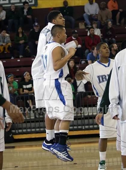 Thumbnail 3 in Burlingame vs. Sacred Heart Cathedral (CIF CCS D3 Final) photogallery.