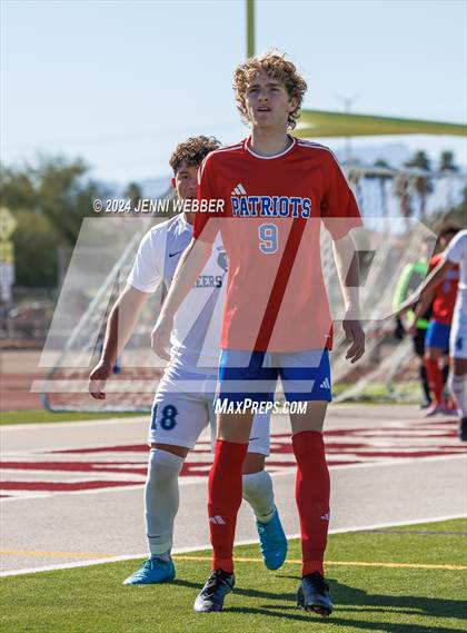 Thumbnail 1 in Liberty vs. Canyon Springs (NIAA 4A Final) photogallery.
