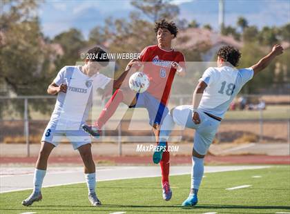 Thumbnail 1 in Liberty vs. Canyon Springs (NIAA 4A Final) photogallery.