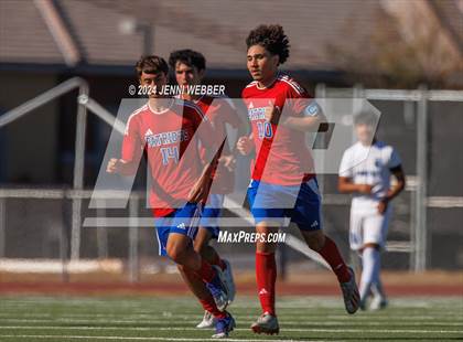 Thumbnail 1 in Liberty vs. Canyon Springs (NIAA 4A Final) photogallery.
