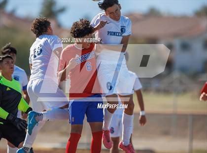 Thumbnail 1 in Liberty vs. Canyon Springs (NIAA 4A Final) photogallery.