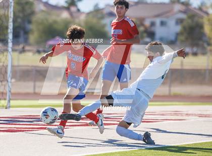 Thumbnail 2 in Liberty vs. Canyon Springs (NIAA 4A Final) photogallery.