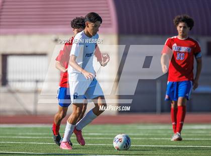 Thumbnail 2 in Liberty vs. Canyon Springs (NIAA 4A Final) photogallery.