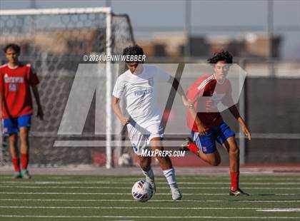 Thumbnail 3 in Liberty vs. Canyon Springs (NIAA 4A Final) photogallery.