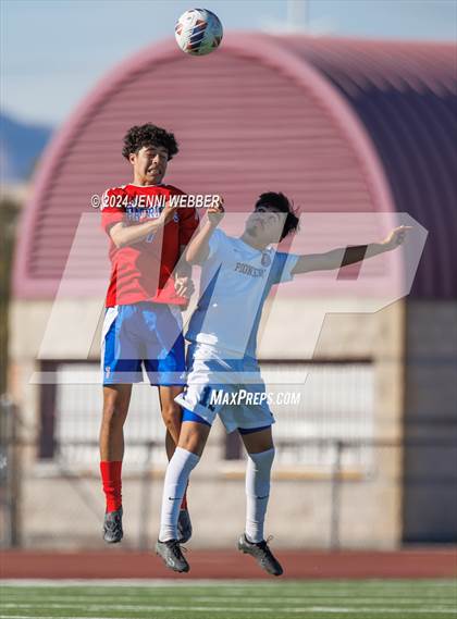Thumbnail 3 in Liberty vs. Canyon Springs (NIAA 4A Final) photogallery.