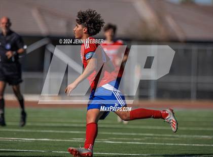 Thumbnail 2 in Liberty vs. Canyon Springs (NIAA 4A Final) photogallery.