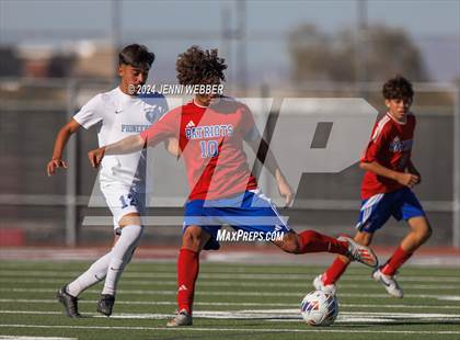 Thumbnail 2 in Liberty vs. Canyon Springs (NIAA 4A Final) photogallery.