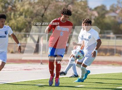 Thumbnail 2 in Liberty vs. Canyon Springs (NIAA 4A Final) photogallery.