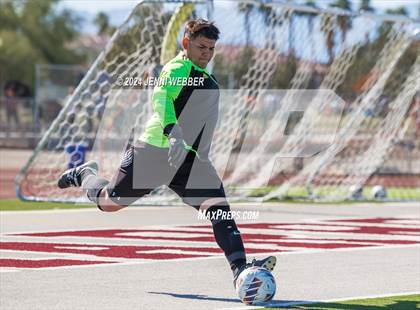 Thumbnail 2 in Liberty vs. Canyon Springs (NIAA 4A Final) photogallery.