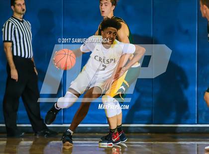 Thumbnail 2 in Crespi vs Moorpark (West Valley Tip-Off) photogallery.