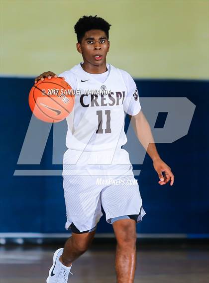 Thumbnail 3 in Crespi vs Moorpark (West Valley Tip-Off) photogallery.