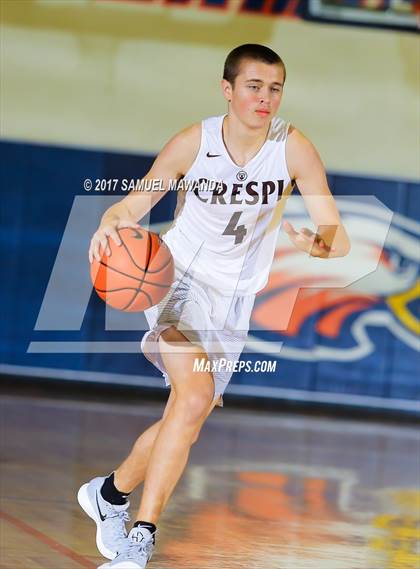 Thumbnail 2 in Crespi vs Moorpark (West Valley Tip-Off) photogallery.