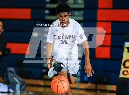 Thumbnail 2 in Crespi vs Moorpark (West Valley Tip-Off) photogallery.