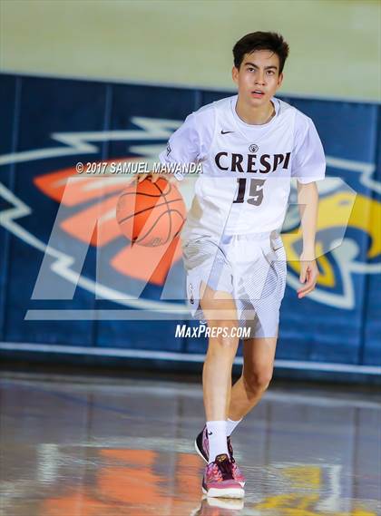 Thumbnail 3 in Crespi vs Moorpark (West Valley Tip-Off) photogallery.