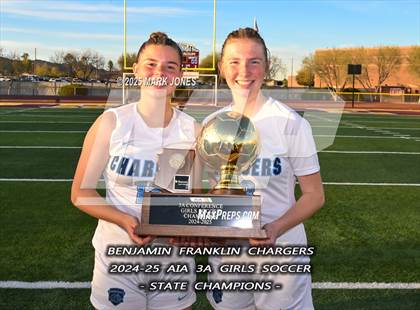 Thumbnail 3 in Benjamin Franklin vs. Seton Catholic (AIA 3A Final - Awards) photogallery.