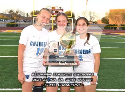 Thumbnail 2 in Benjamin Franklin vs. Seton Catholic (AIA 3A Final - Awards) photogallery.