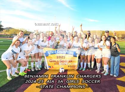 Thumbnail 1 in Benjamin Franklin vs. Seton Catholic (AIA 3A Final - Awards) photogallery.