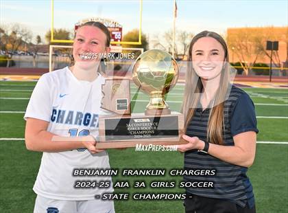 Thumbnail 2 in Benjamin Franklin vs. Seton Catholic (AIA 3A Final - Awards) photogallery.