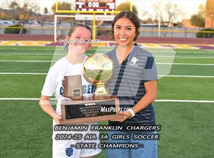 Thumbnail 3 in Benjamin Franklin vs. Seton Catholic (AIA 3A Final - Awards) photogallery.