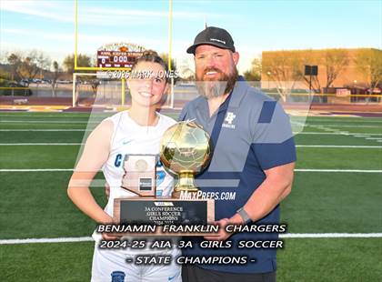 Thumbnail 3 in Benjamin Franklin vs. Seton Catholic (AIA 3A Final - Awards) photogallery.