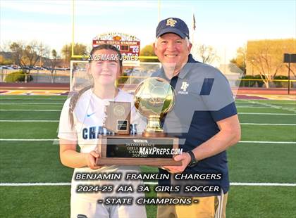 Thumbnail 3 in Benjamin Franklin vs. Seton Catholic (AIA 3A Final - Awards) photogallery.