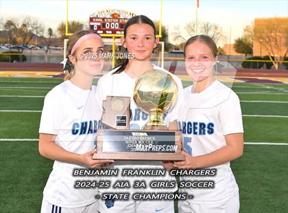 Thumbnail 3 in Benjamin Franklin vs. Seton Catholic (AIA 3A Final - Awards) photogallery.