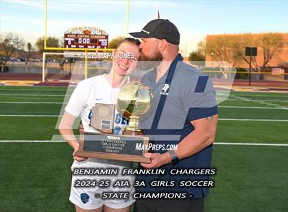 Thumbnail 1 in Benjamin Franklin vs. Seton Catholic (AIA 3A Final - Awards) photogallery.